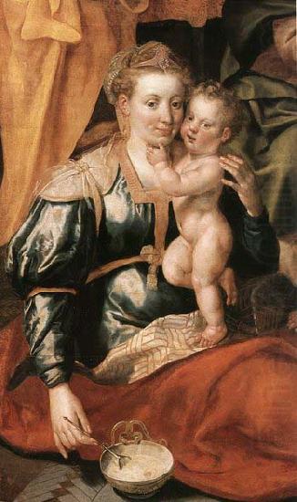 VOS, Marten de The Family of St Anne oil painting picture